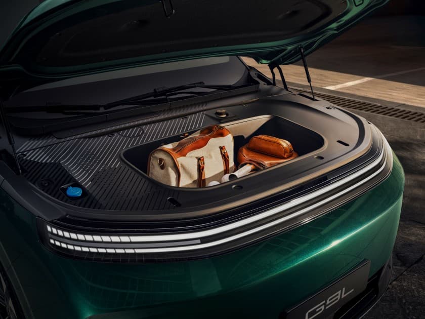 Frunk: Standard on every pure-electric. Storage space, expanded. (EV)