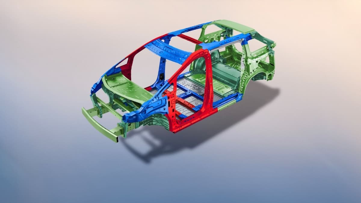 83% High-strength Steel-aluminum Hybrid Body
