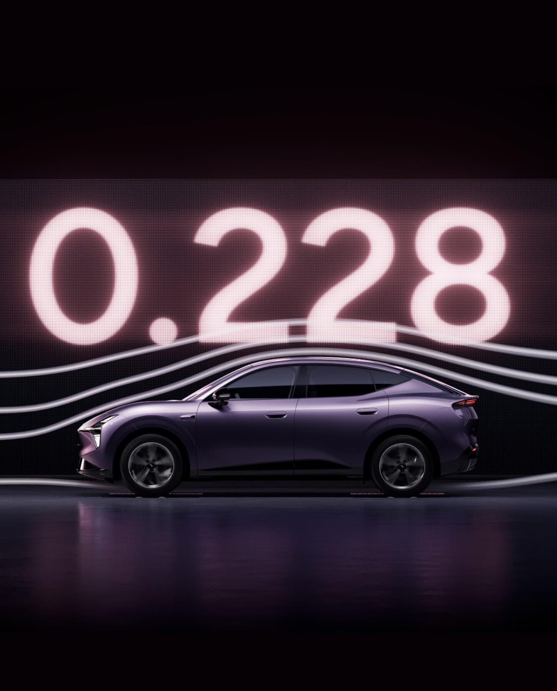 Cd 0.228 Ultra-Low Drag Coefficient