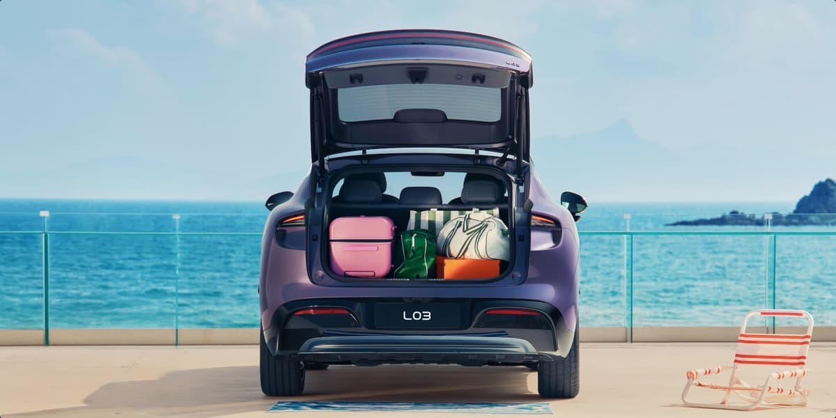 539L rear cargo space