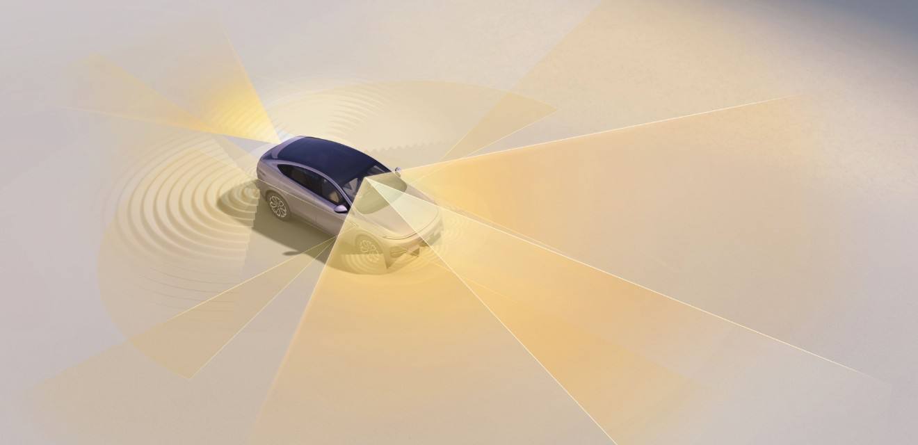 XPENG Full-Stack Lofic Architecture - Industry-Leading Sensor Suite